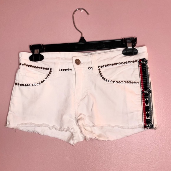 IRO Women’s Studded Short Shorts size 26 - Picture 1 of 5
